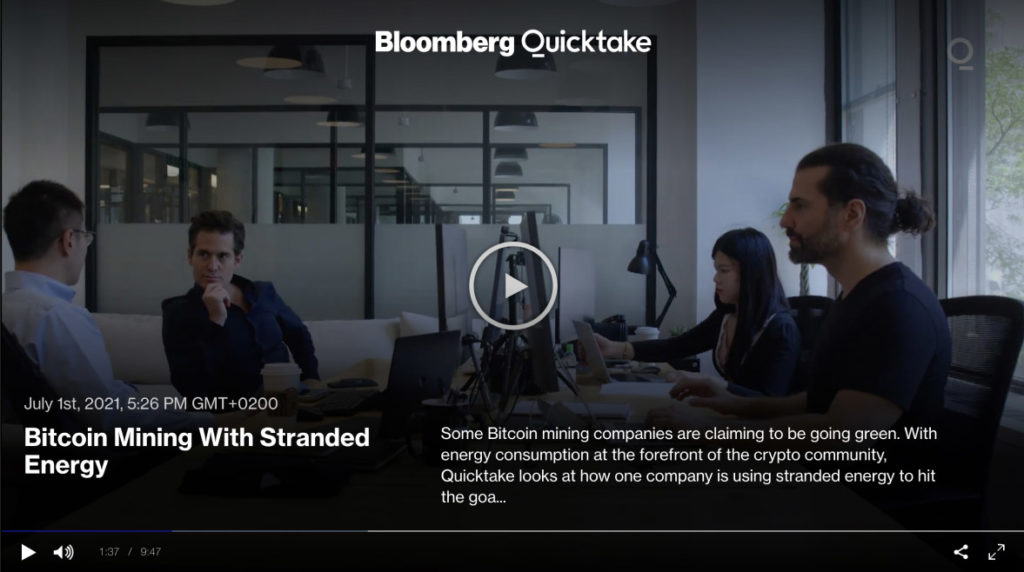 Bloomberg in-depth report on krypto FX Market